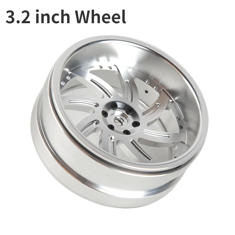 

D1RC 3.2 Inch Metal Wheel 1/10 RC Crawler Car Simulated Wheels Parts for AXIAL TRX4 SCX10 Traxxas TRX-4 RC4WD Upgrade Accessory