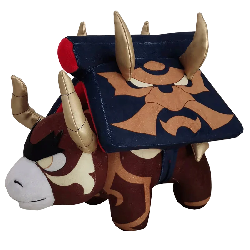 

30cm Anime Genshin Impact Arataki Itto Cosplay Halloween Theme Plush Stuffed Doll Toys Soft Throw Pillow Game Props Xmas Gifts