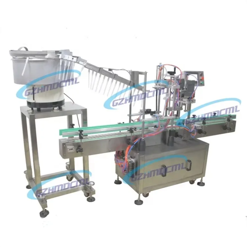 Spray Pump Crown Stelvin Lid Capping Machine