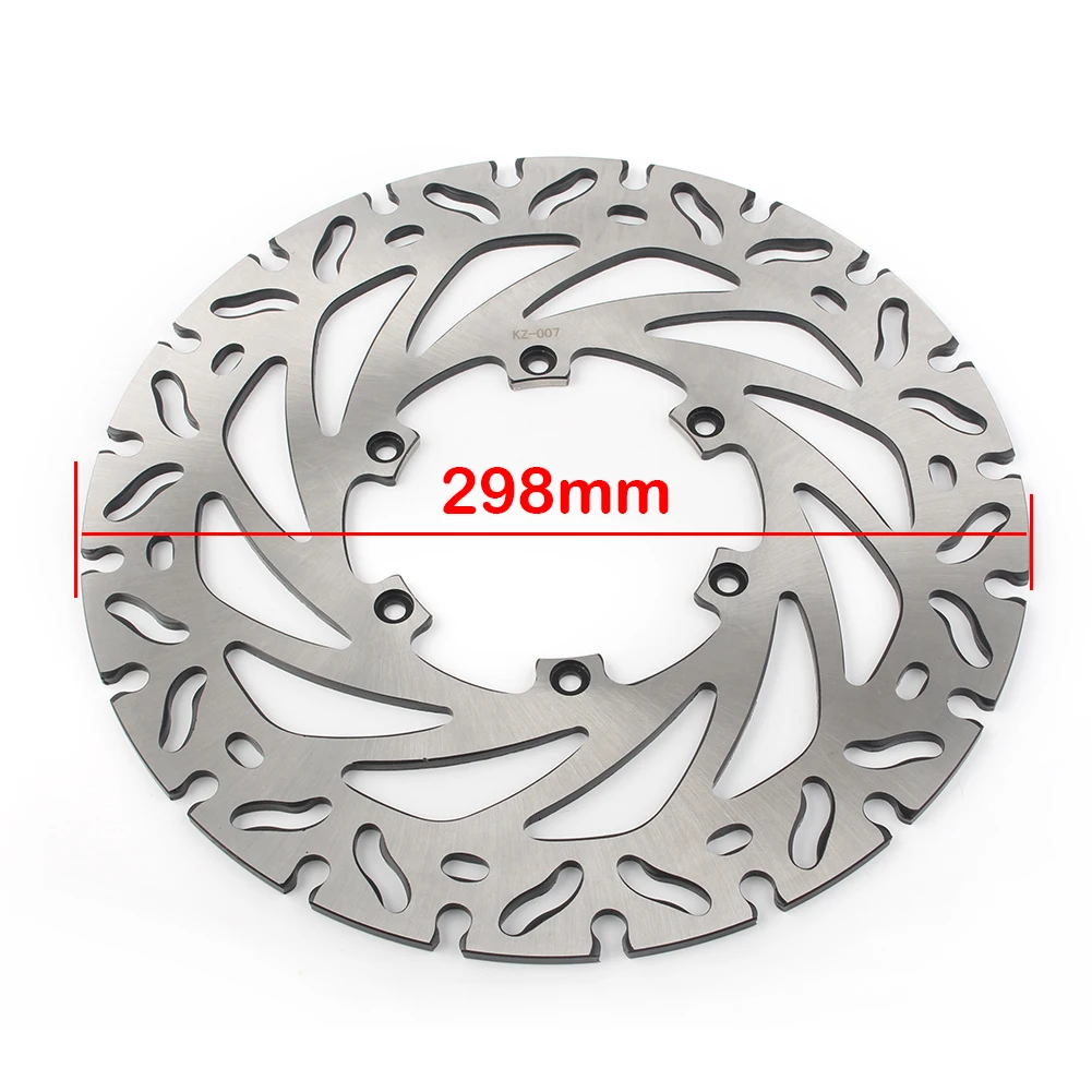 1Pc 298mm Motorcycle Front Brake Disc Rotor For BMW F650 GS CS ST G650 2007-2009 & G650GS 2009 2010 2011 2012 2013 2014