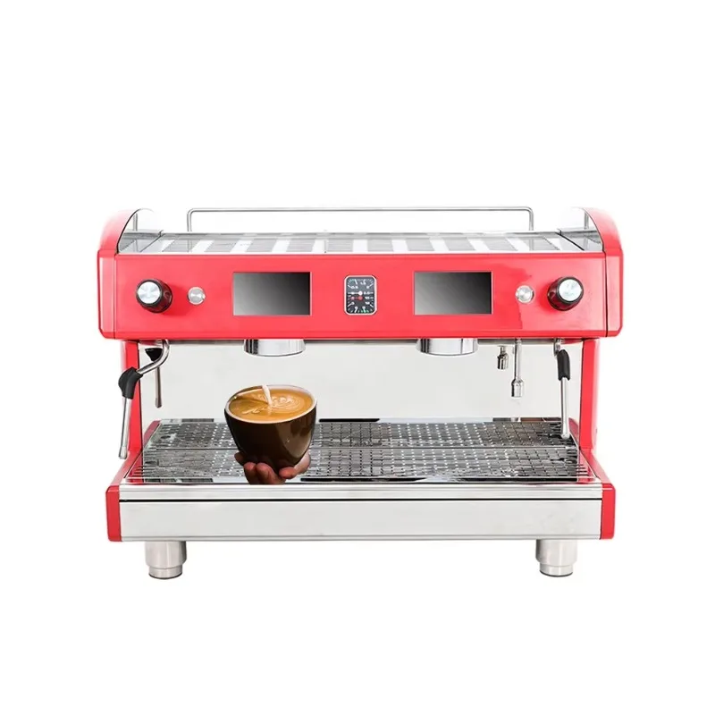 Custom Multi-functional Factory Price Hot Sales Double Group Italian Electric Espresso Coffee Machine