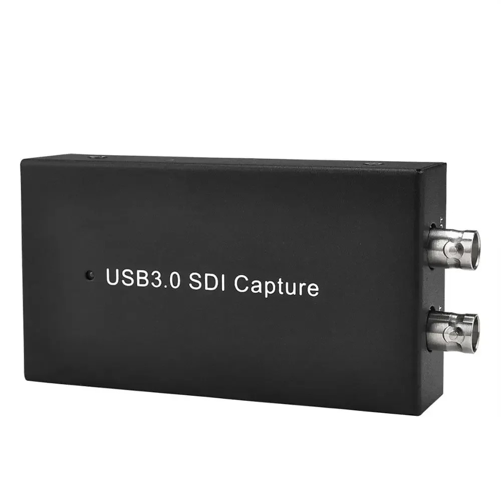 Ezcap262 UVC USB3.0 SDI Video Capture Card SDI To USB 3.0 Live Streaming Plate SDI Loop 1080p 60FPS Record Box for Mac Windows