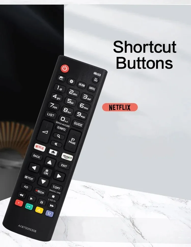 Fernbedienung AKB75375608 für LG Smart TV 32LK6100 32LK6200 43LK5900 43LK6100 42UK6200 49UK6200 55UK6200 43UK6300 Ersatz – Detail 6