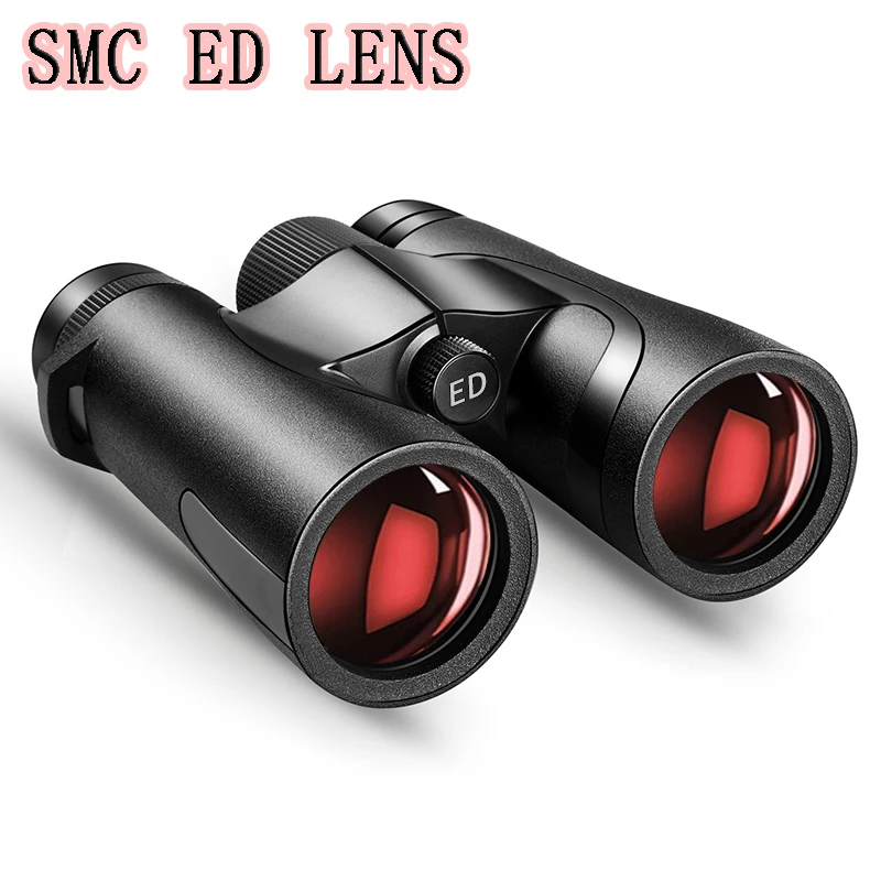 Luxun ED 10x42 Binoculars-Extra-Low Dispersion Objective Lenses–Fully Multi Coated Telescope with BaK-4 Prisms For Outdoor Camp