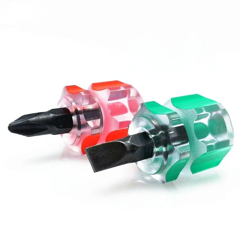 1/2/3/4pcs Mini Short Radish Head Screwdriver For Portable Precision Car Repair Tool Needle Plate DIY Sewing Machine Tools