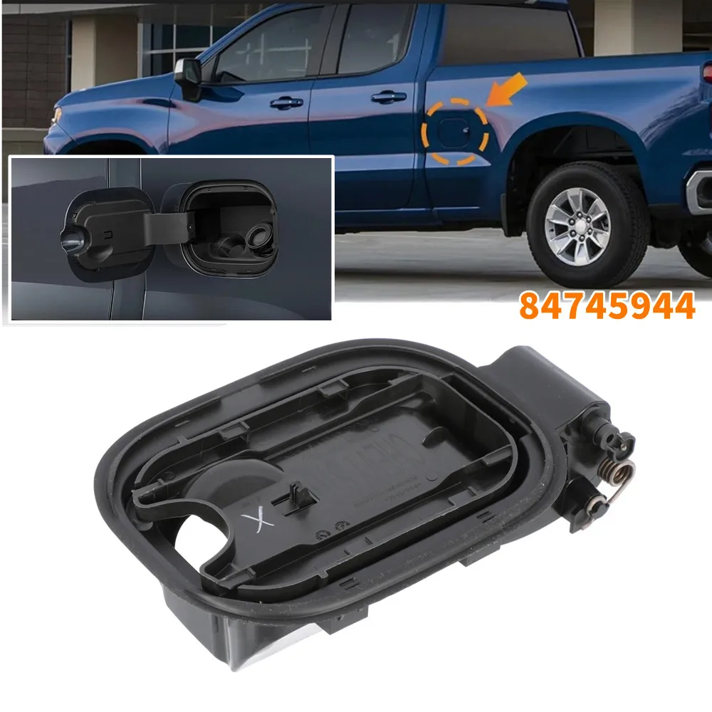 

84745944 84492771 For Chevrolet Silverado 1500 2019-2025 Car Gas Fuel Door Tank Cap Housing Cover Filler Pipe Housing Accessorie