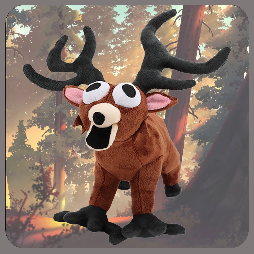 

30 см 99 ночей в лесу олень плюшевые игрушки фильм мягкие животные олень игрушки фанаты подарки на день рождения игрушки для детей подарки на Хэллоуин