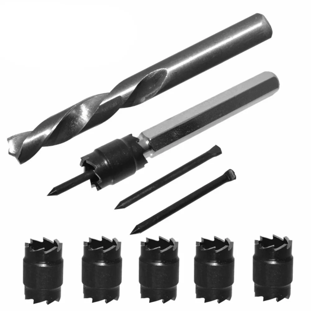 9 قطعة مجموعة لقمة مثقاب اللحام عالية السرعة الصلب بقعة لحام القاطع ل كفاءة بقعة لحام أداة إزالة الصواميل عرافة عرقوب الحفر الملحقات