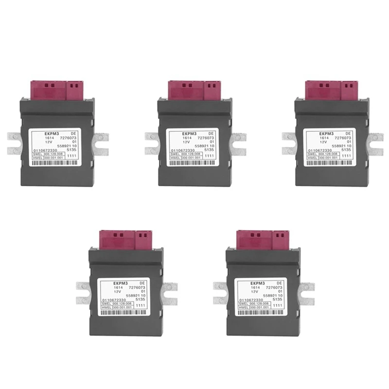 

5X New Fuel Pump Oil Control Module Unit For -BMW 3, 5, 6, 7, X3 Series F07, F10, F13, F02, F03, F25 16147276073