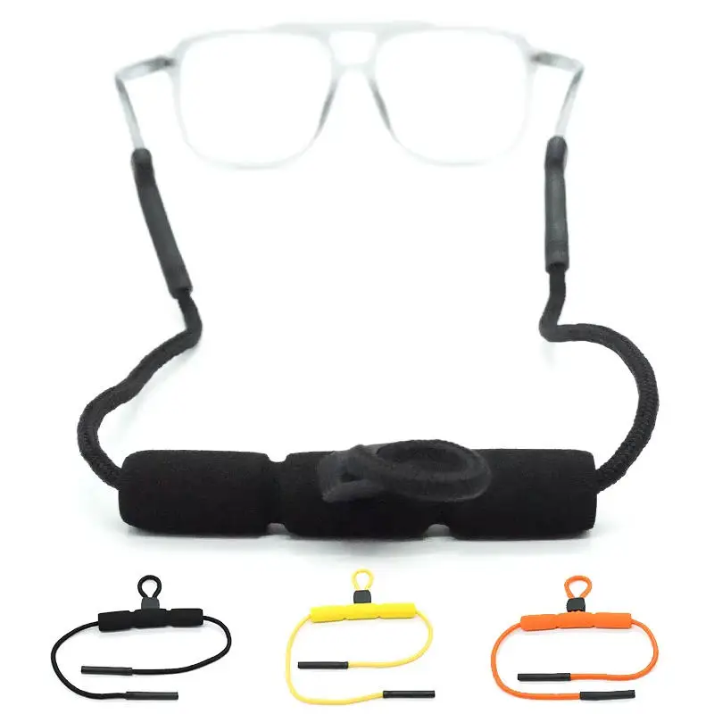 Image of Verstellbares Schwimmendes Brillenband Rutschfester Brillenhalter für Schwimmen Tauchen Wassersport Sonnenbrillenhalter Lanyard Zubehör
