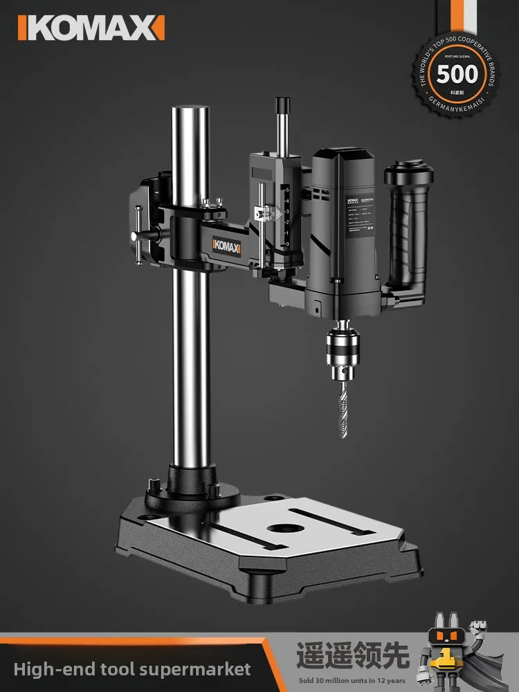 Electric tapping machine lithium battery tapping machine bench drill small desktop fully automatic drilling machine tap