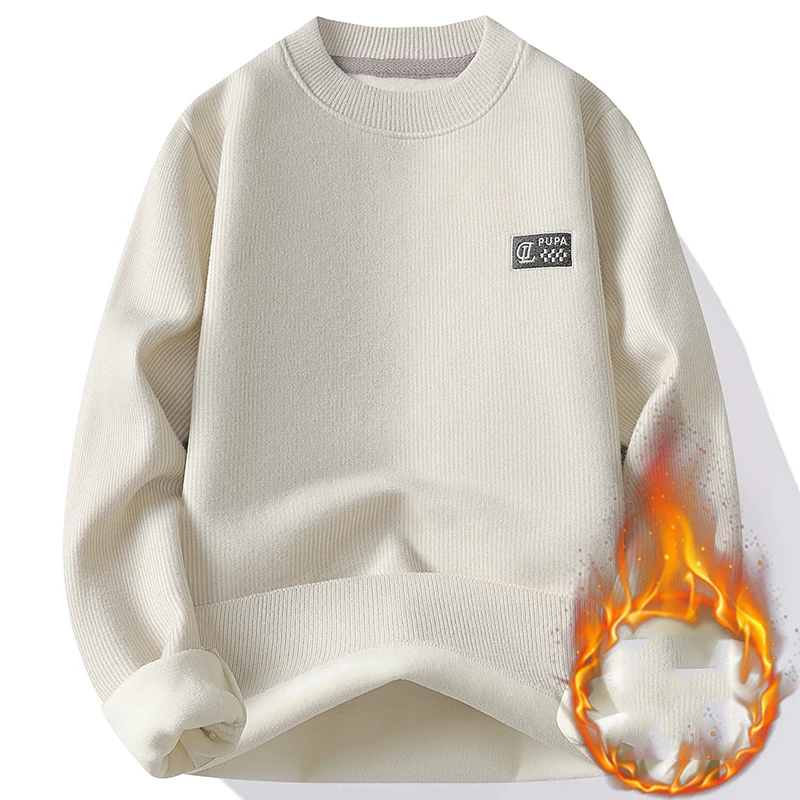 Man Clothes Sweater for Men Men's Clothing Men's Sweat-shirt Knit Autumn Streetwear Male Pullovers Hombre Warm Solid Spring