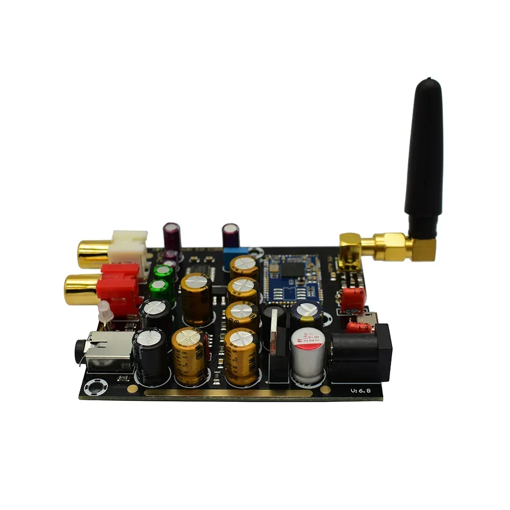 CSR8675 LDAC APTX HD Bluetooth 5.0 Wireless Receiver PCM5102A DAC Decoder Board  Support 24BIT 94K With Antenna