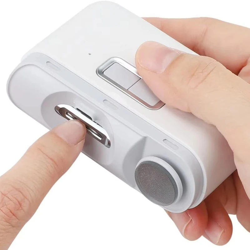 

Electric nail clippers, cordless, safe and simple, 2-speed, ideal for adult and children's manicures, suitable for diabetics
