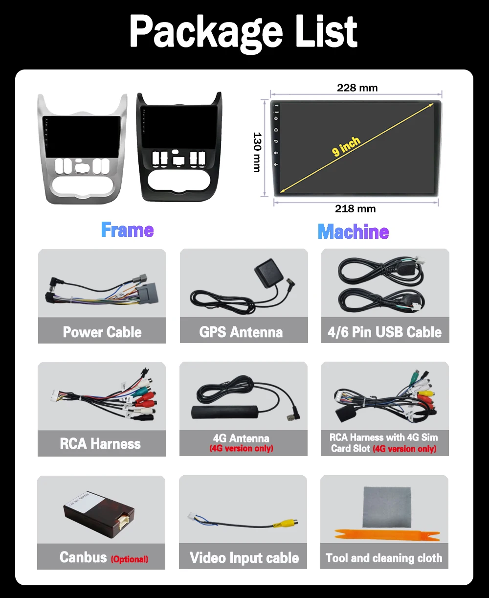 Android 14 Car Radio Leitor Multimédia, Carplay Stereo, Renault Logan 1, Sandero 2009, 2010, 2011, 2012-2015, Largus, Dacia, Duster