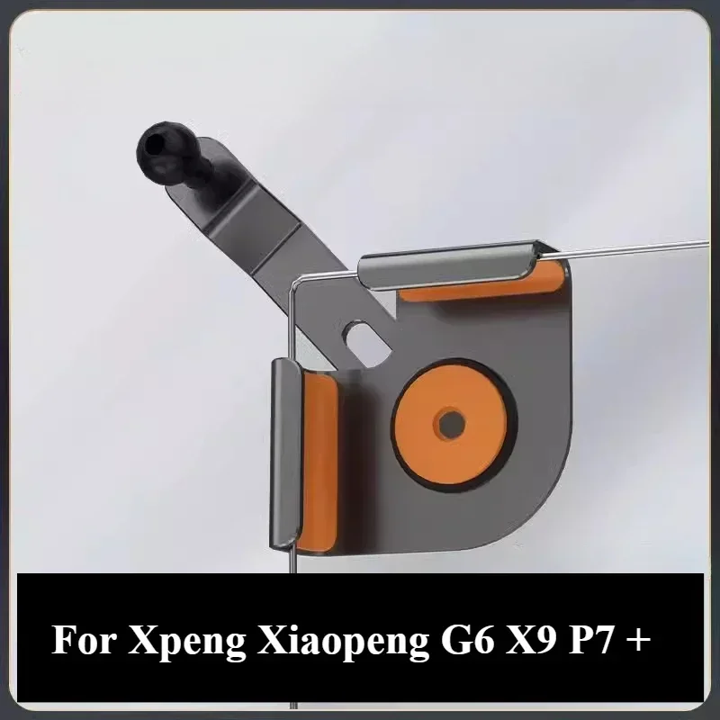 Pour Xpeng Xiaopeng G6 X9 P7 + écran de commande centrale d'aspiration magnétique spécial, support de téléphone portable de voiture, Base en alliage d'aluminium