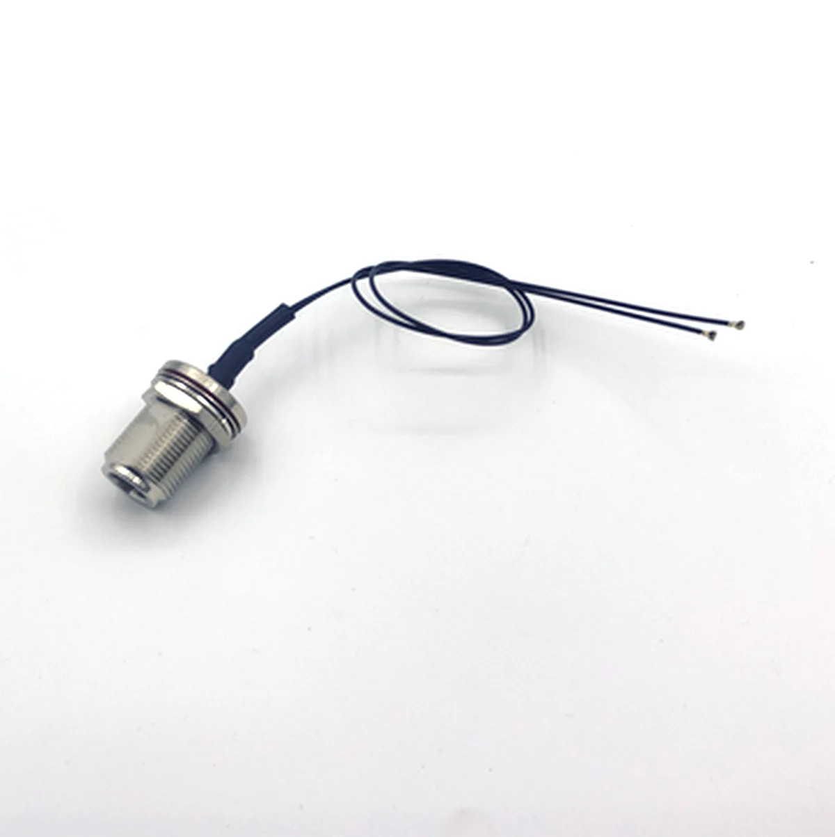 20pcs N FEMALE BULKHEAD to 2 IPX U.FL IPEX4 MHF4 Female to Waterproof N Female RF1.13 Pigtail