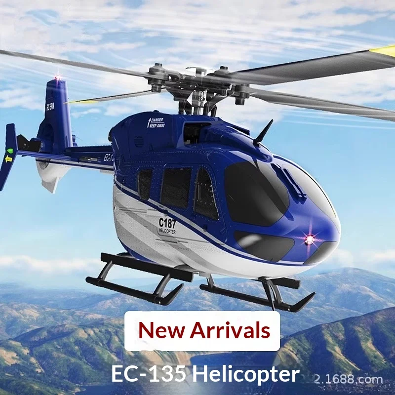 

Радиоуправляемый вертолет C187 EC135 в масштабе 1:48, 4-канальный, миниатюрный, для любителей радиоуправляемых моделей, для полетов в помещении и на улице