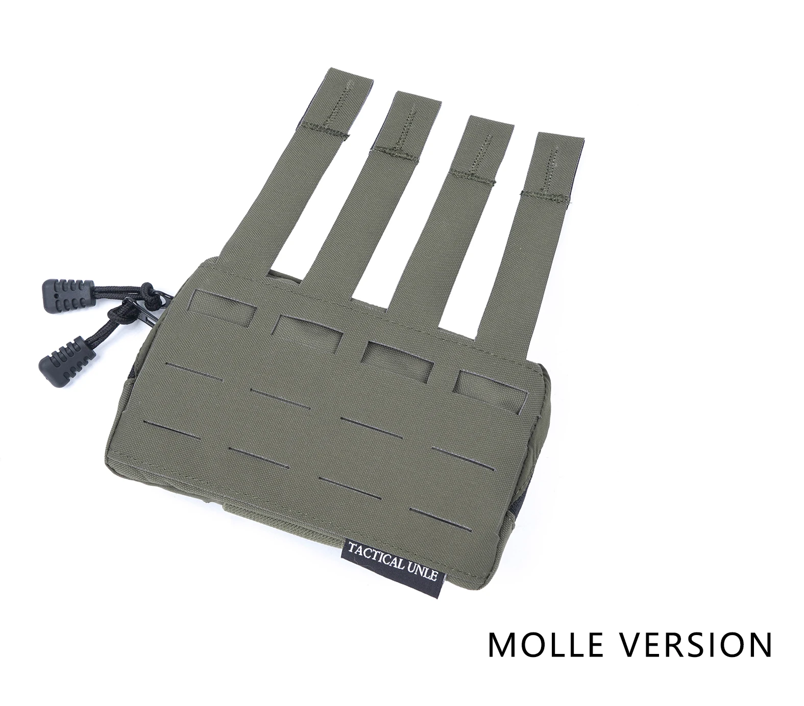 MOLLE-Map Pouch per caccia tattica, softair, borsa Edc, attrezzatura per ingranaggi, stile Ferro-Molle, pannello di amministrazione