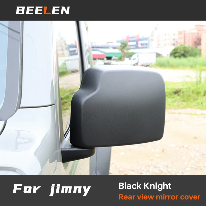 Car Rearview Mirror Decoration Cover For Suzuki Jimny JB64 Sierra JB74W 2019 2023 Rear View Mirror Cover Exterior Accessories