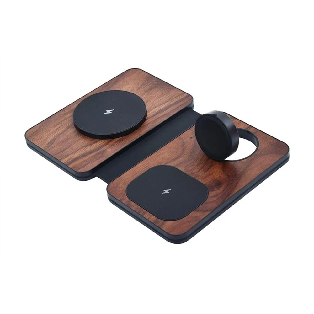 

24-Hour Delivery Wireless Charging Station 3-In-1, For Magsafe Compatible Foldable For Wireless-Charging Enabled For Dev
