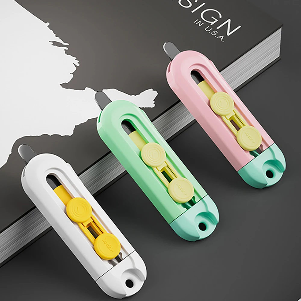 

Magnetic suction unpacking express knife, art mini portable knife, unboxing tool, letter opening bag, cutting paper