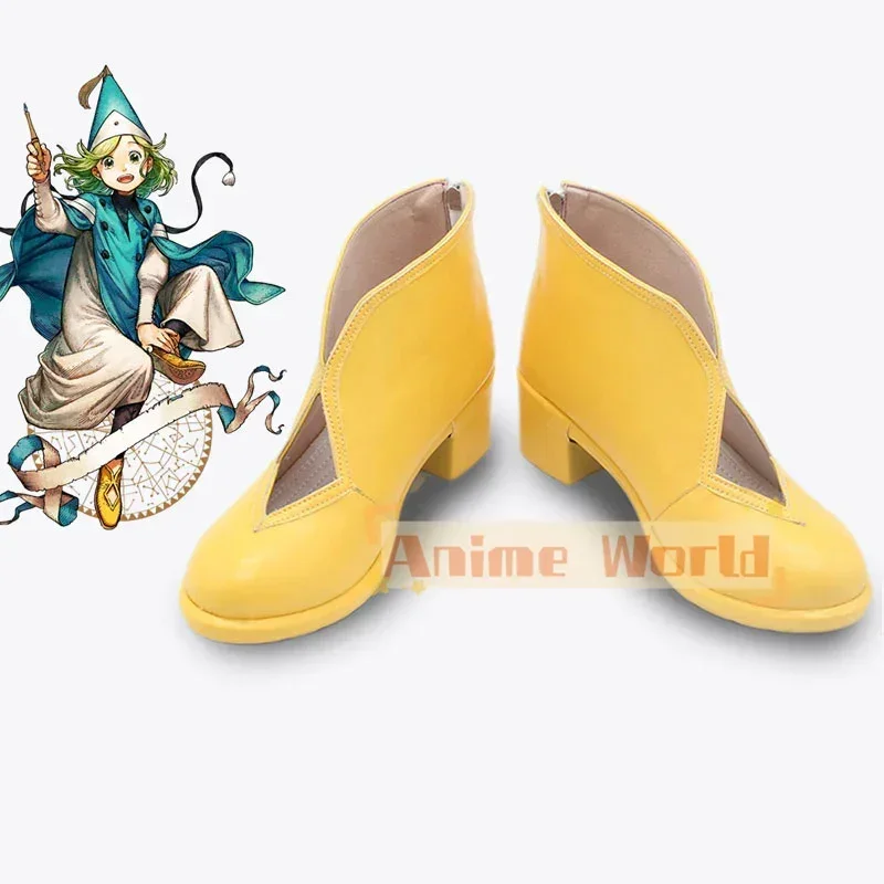 

CosplayWitch Hat Atelier Coco Cosplay Shoes Prop Anime PU Leather Shoes Custom Made