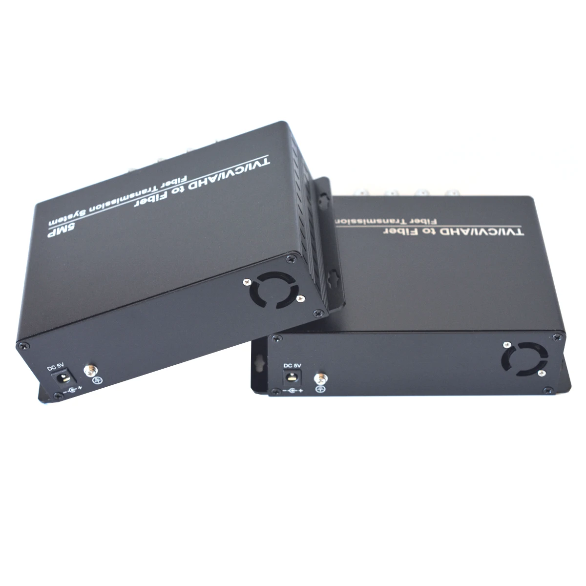 Convertitori video HD da 5 MP su fibra ottica FCSingomodale 20 km, compatibile 1080P 960P 720P per telecamere HD TVI CVI AHD da 5 Megapixel da 2 MP