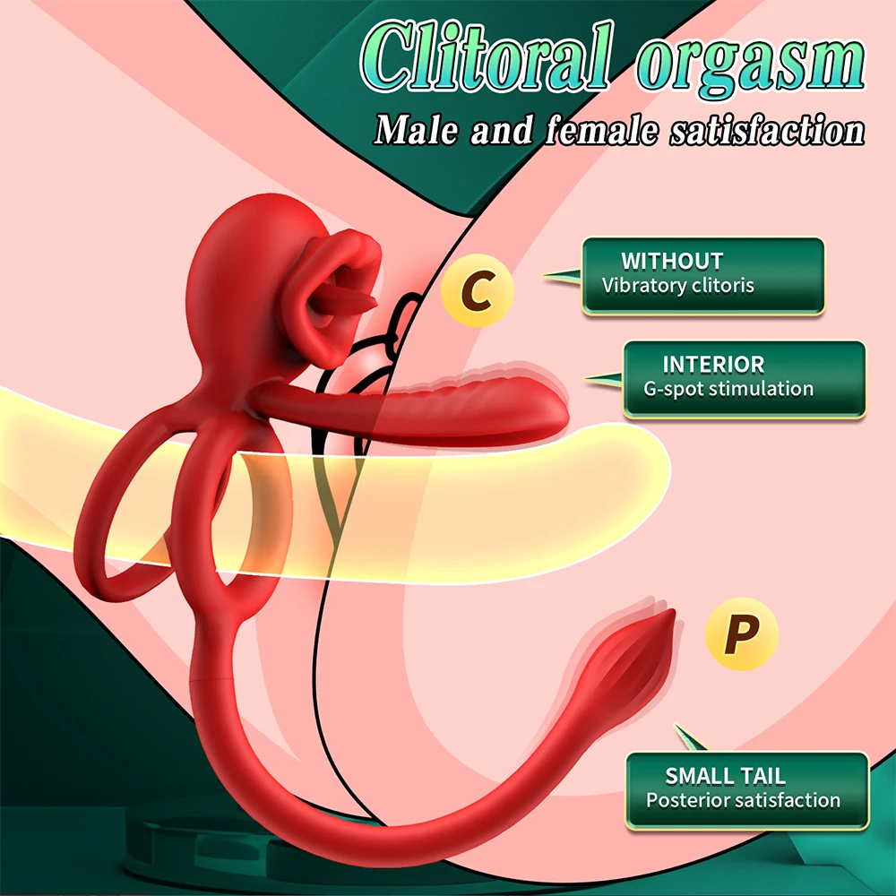 APP اللسان ولعق تردد تحويل قفل الحيوانات المنوية الدائري للرجال ، الاهتزاز المضادة للإشعاع تأخير الدائري للبالغين ، ألعاب الجنس الكبار