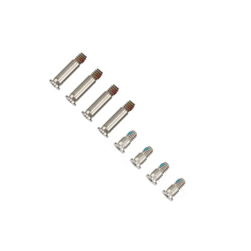 8PCS/set A2442 A2485 Laptop Bottom Case Cover Screw Screws Set Silver For Macbook Pro 14