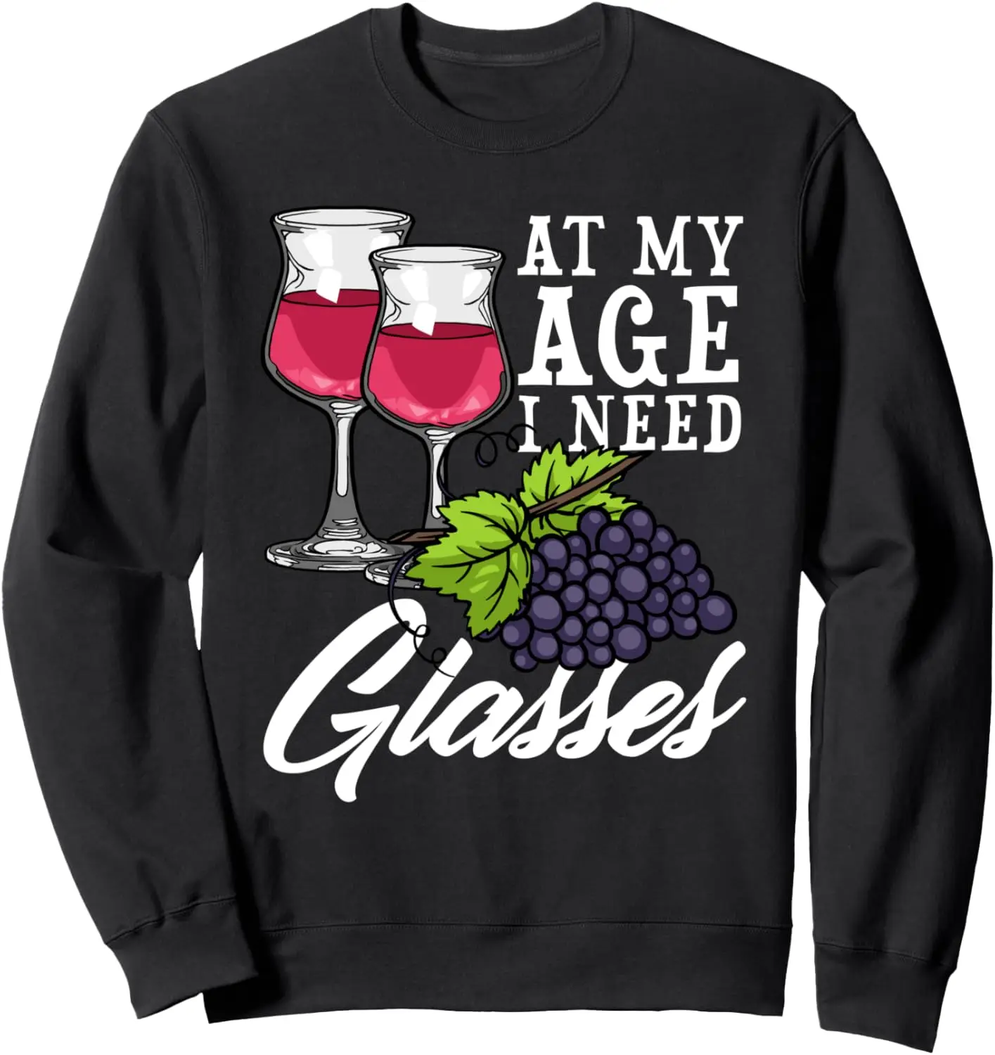 

At My Age I Need Glasses Party Tee Толстовка