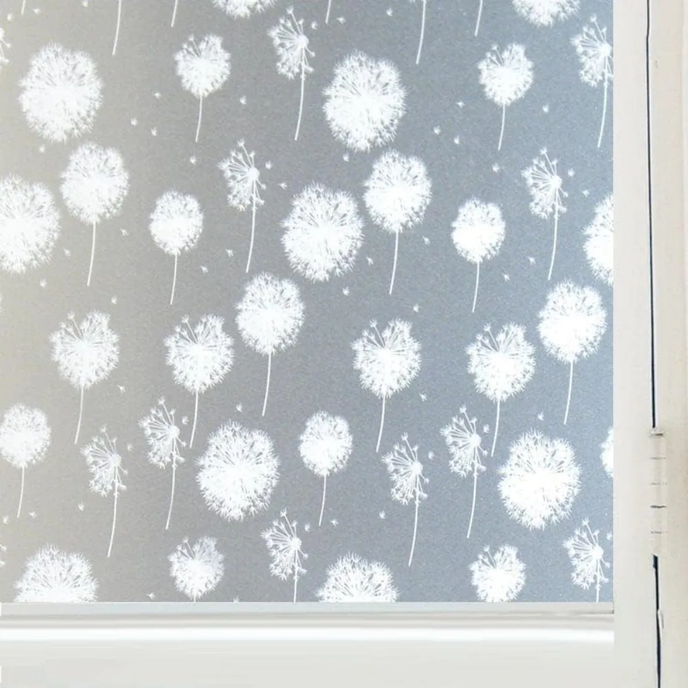 Fenster-Sichtschutzfolie, Glas-Fensteraufkleber, Blowball, abnehmbare statische Folie, nicht klebend, für Türen, Zuhause, Wohnzimmer, Kinderzimmer