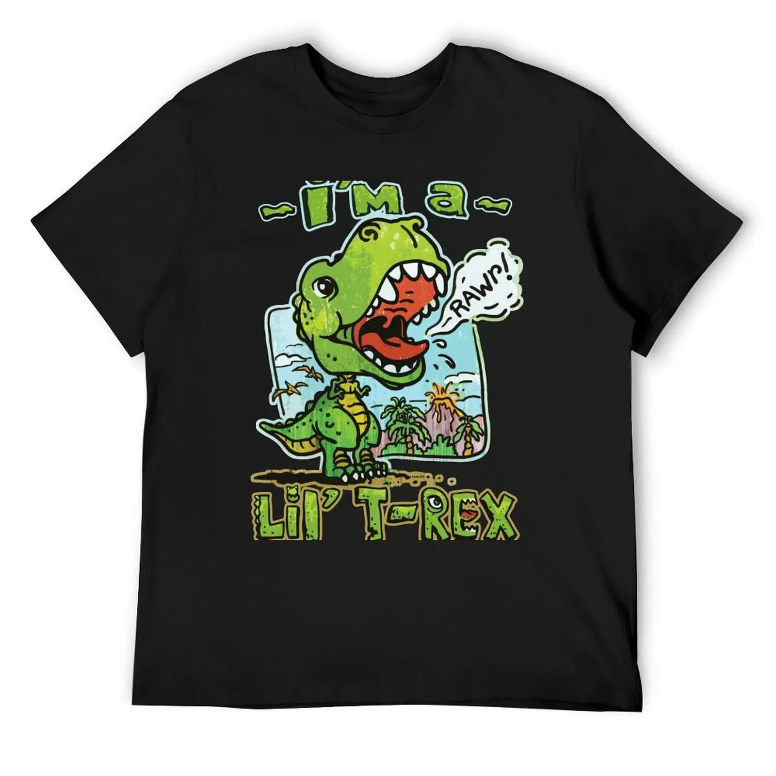 

I'm a T Rex dinosaur T-Shirt Blouse summer 2025 Short sleeve tee mens t shirts top quality