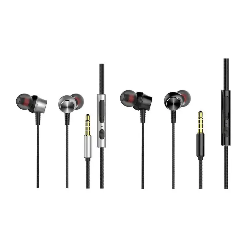 Ear Buds Wired In Ear Headphones Wired With Microphone Noise Isolating Headphones For Relaxing Driving Hiking Camping Exercising