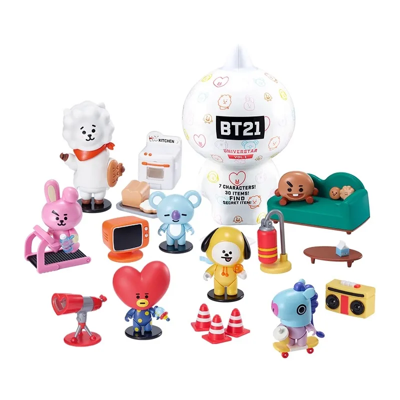 RJ Tata Cooky Functional Dolls Childrens Toys Girls Figurines Blind Boxes Decorative Items Interactive Dolls Genuine Collection
