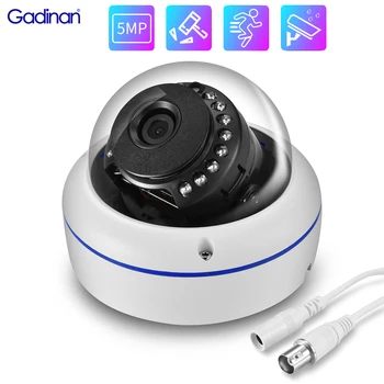 Gadinan AHD caméra 1080P 720P 5MP 2.8mm objectif dôme extérieur étanche Protection de sécurité vision nocturne détection de mouvement caméra de vidéosurveillance
