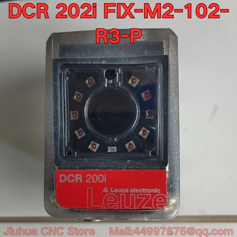 

Бывший в употреблении DCR 202i FIX-M2-102-R3-P Тест функции считывателя QR-кода обычный
