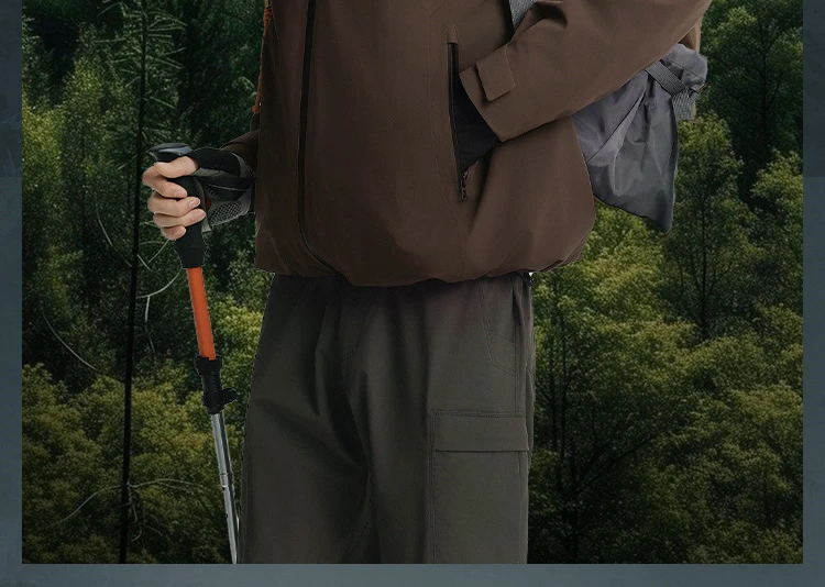 BOSIDENG 3‑In‑1 Outdoor Jacket 90 Goose Down 700+ Fill Power Detachable Liner Temperature Control Hooded Coat