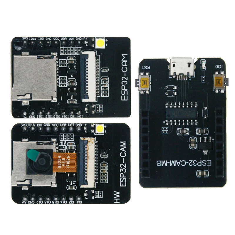 ESP32-CAM ESP-32S WiFi Module ESP32 serial to WiFi ESP32 CAM Development Board 5V Bluetooth with OV2640 Camera Module