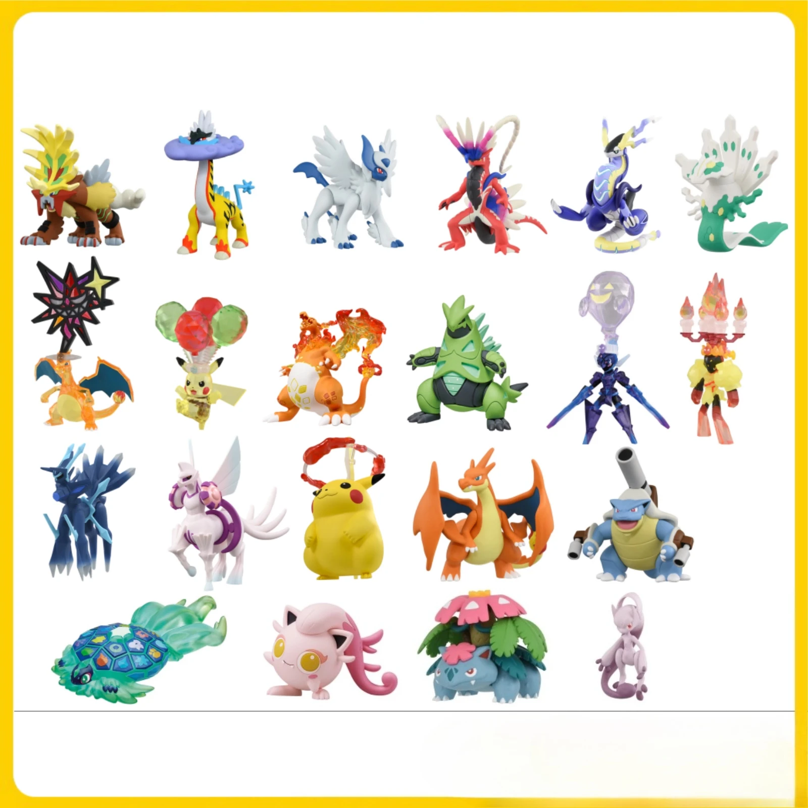 

Pokemon Anime Figure Absol Dialga Charizard Gouging Fire Pikachu Blastoise Cartoon Toys Model Collection Children Birthday Gift