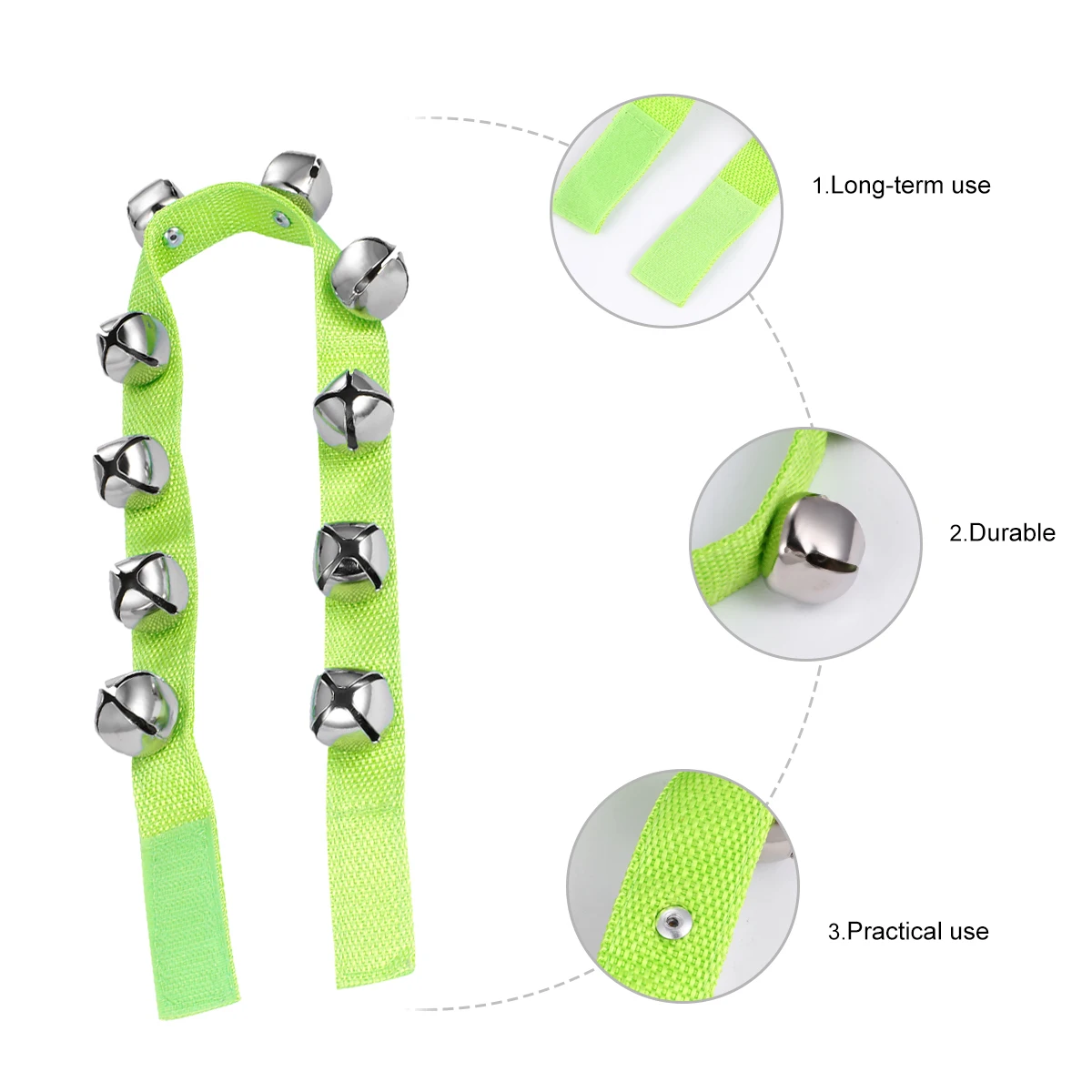 Dance Waist Bell Wrist Little Rattle Kids Handbells Toddler Musical Instruments