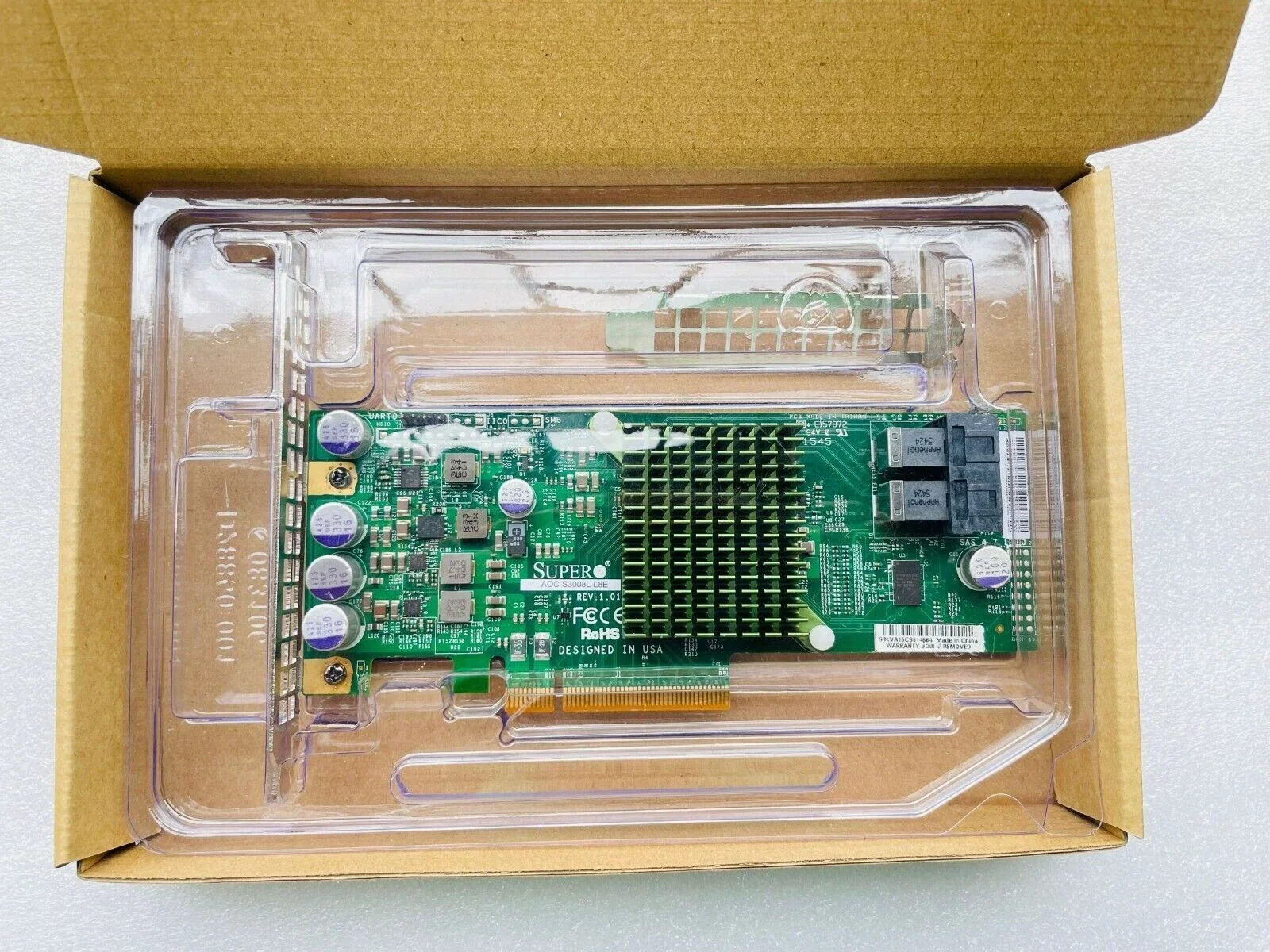 

Supermicro 9300-8i 12Gbps SAS SATA HBA IT Mode ZFS FreeNAS unRAID