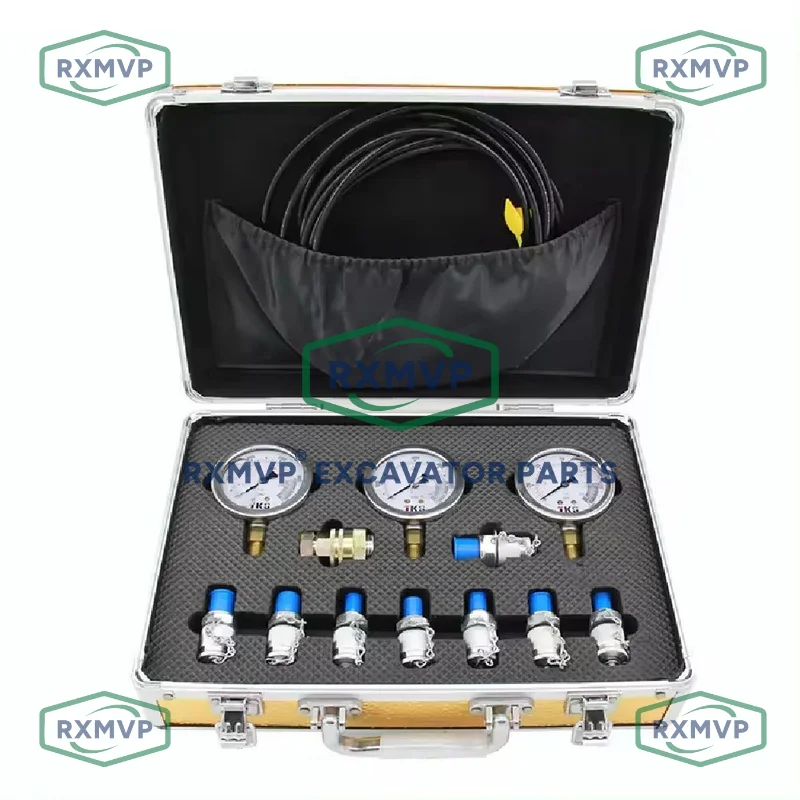 Excavator hydraulic pressure  measurement test tool  for any excavator