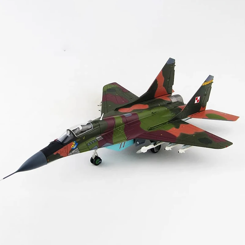 

Diecast 1:72 Scale HA6512 Polish Air Force MIG-29 fighter Alloy Finished Simulation Model Souvenir Gifts For Adult Boy