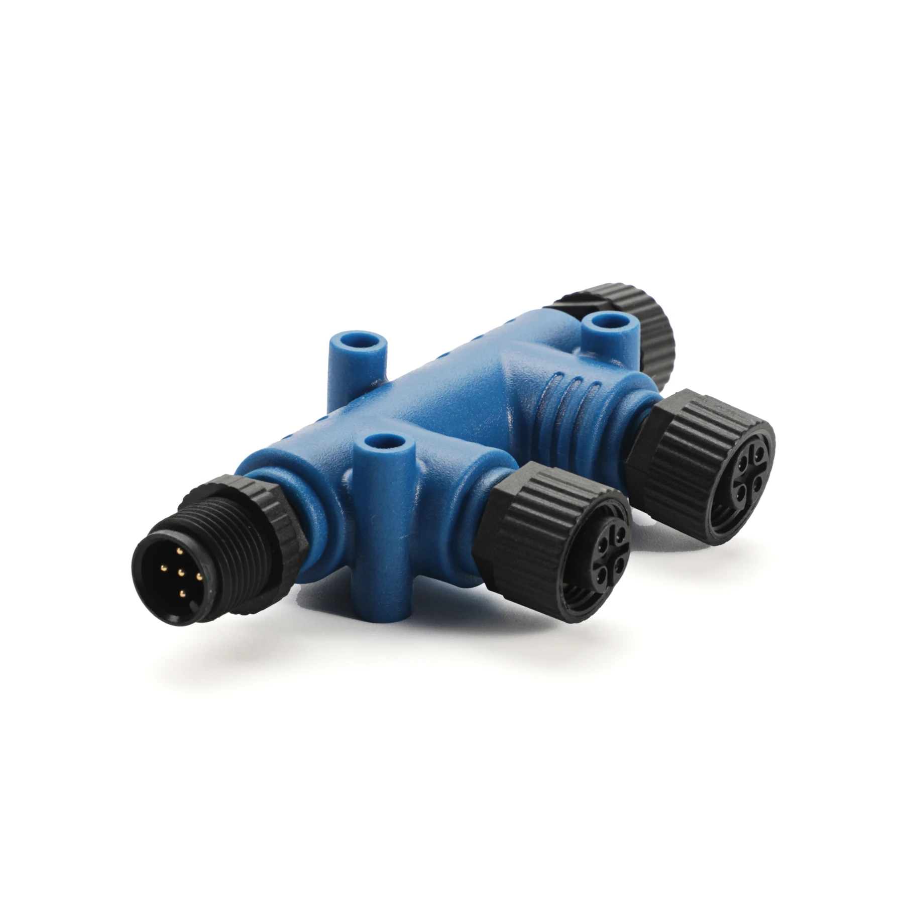 Matsutec NMEA2000  3 4Port 6Port 5Pin M12 Thread IP67 Waterproof NMEA 2000 (N2k) (Tee) T-Connector for Garmin Lowrance Simrad image 6