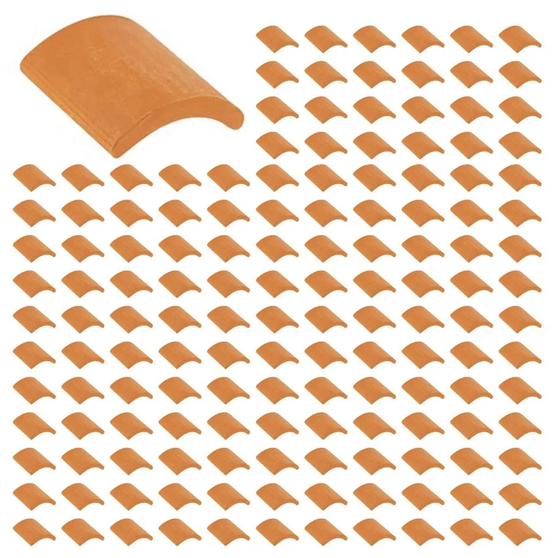 

1000 шт. модель черепицы, строительный набор, красная миниатюрная плитка для DIY пейзажа, кухни, украшения сада