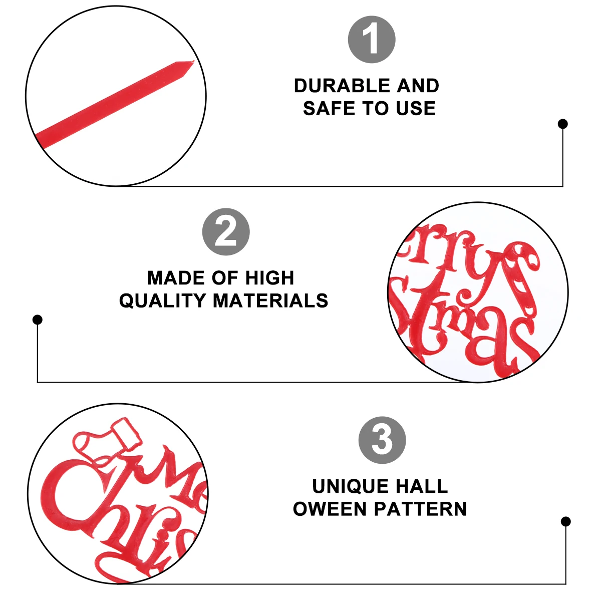 

10Pcs Christmas Cake Decorations Creative Acrylic Cake Toppers for Holiday Party Baking Insert Cards Dessert Topper Supplies