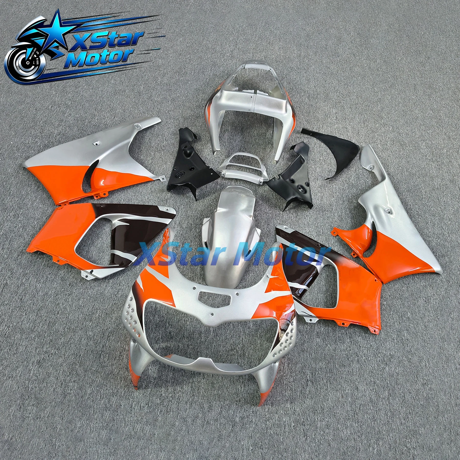 Custom Motorcycle Fairing Kit For Honda CBR893 CBR900 RR 1996 1997 Fairings Set For CBR 900 893RR 96 97 Orange Silvery Bodyframe