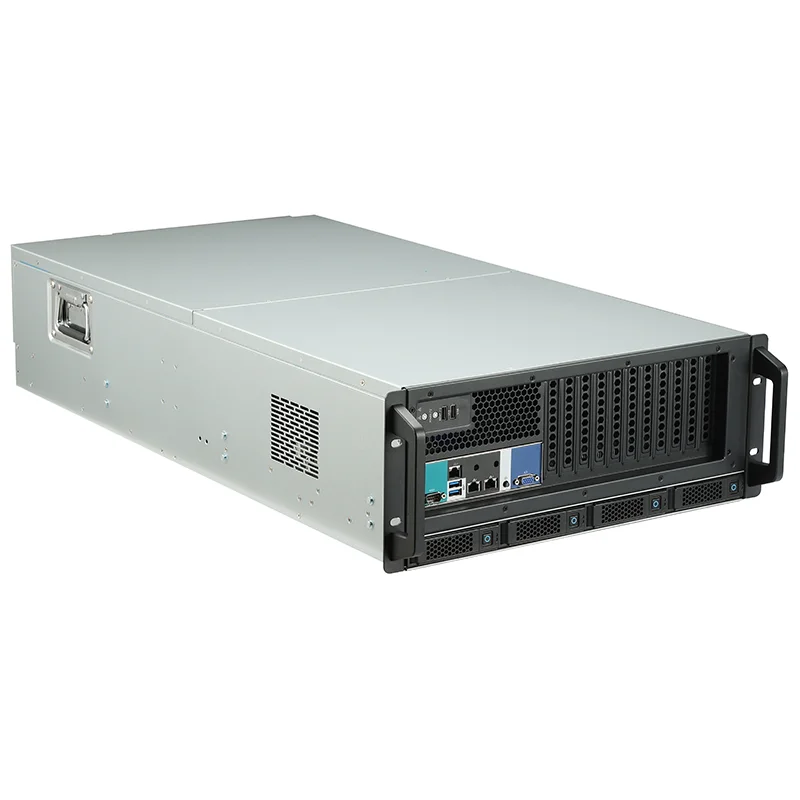 4U GPU Server Computing Chassis  10 Cards GPU Industrial Computer Chassis IPC Rack Computer Server Chassis