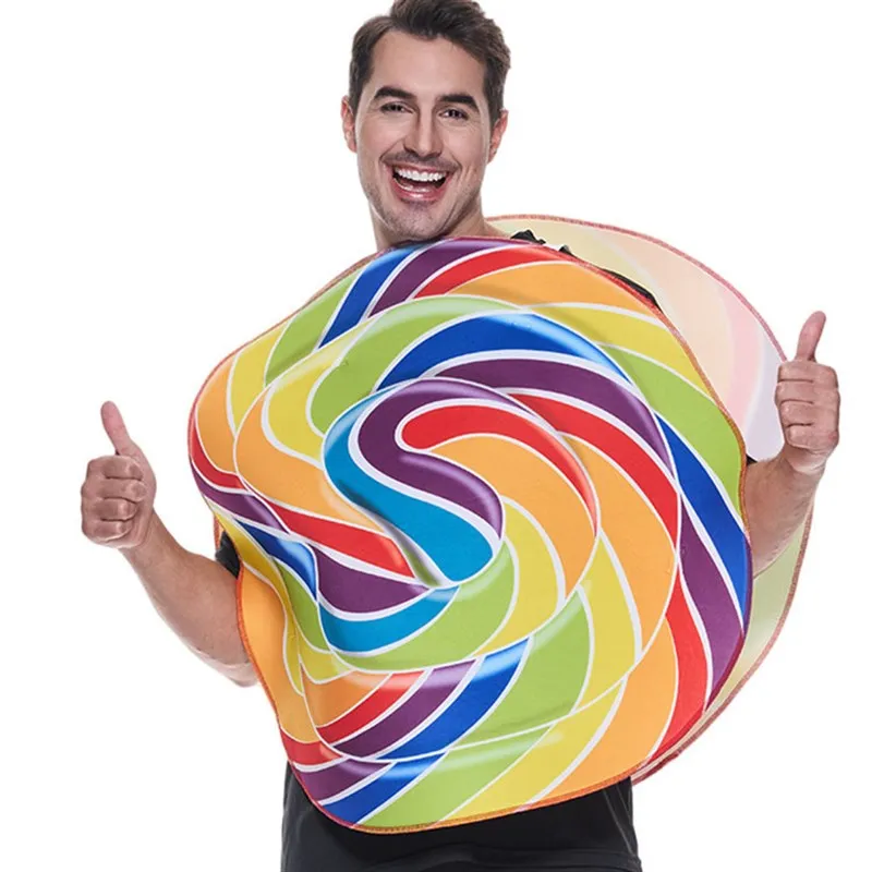 Zabawny kostium na Halloween Cukierki Lolita Stroje na doroczne spotkanie Kostium na występ z cukierkami Damskie etniczne stroje sceniczne